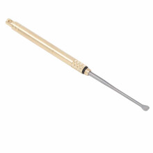 Cigar Punch Stainless Steel Dredge Cigar Tool Accessories with Key Ring, Compact and Portable Anti Rust Sturdy Metal Cigar Tool for Clean Cut Avoid Bu