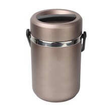 Geïsoleerde voedselcontainer voor warme en koude maaltijden. Hoogwaardige isolatie voor langdurige warmtebehoud. Lekvrije soeppot met