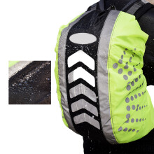 Waterproof Backpack Cover Hi Visibility Reflective Strip Rain Protector Universal Fit With Adjustable Design, For Hiking Biking Camping Outdoor Travel