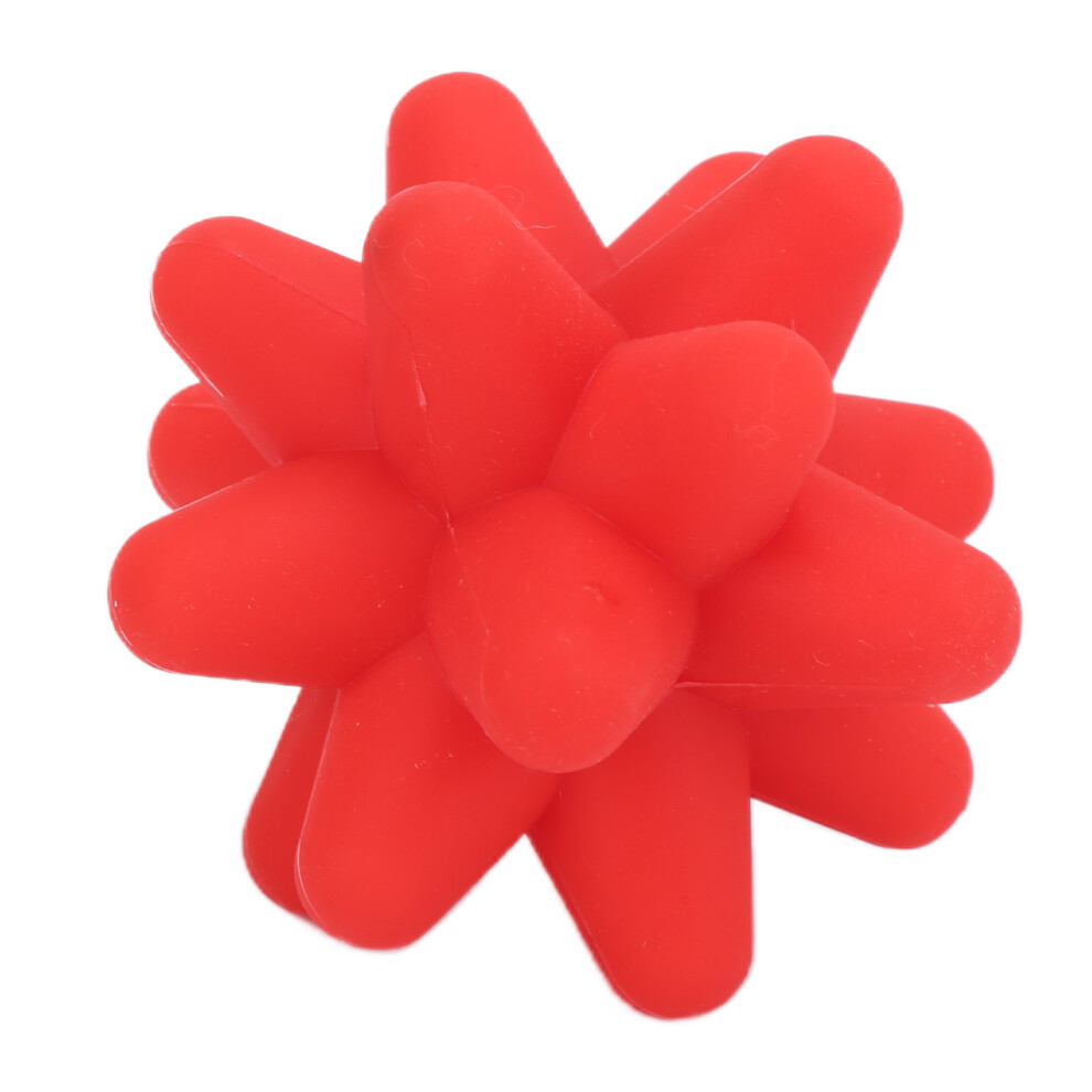 Spiky Massage Balls Deep Tissue Massage Trigger Point Muscle Relaxation Tool Elastic Odorless Silicone Acupoint Physical Massage Balls Suitable For Wh