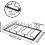 Elegant Wine Glasses Rack, High-Quality Iron Under Cabinet Stemware Rack for Space-Saving Kitchen Storage (Black) 3