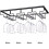 Elegant Wine Glasses Rack, High-Quality Iron Under Cabinet Stemware Rack for Space-Saving Kitchen Storage (Black) 1