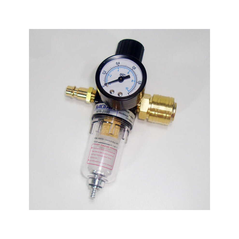 Adjustable Pressure Filter Regulator, Brass Filter Element Provides Unmatched Filtration Capabilities 9433291793633