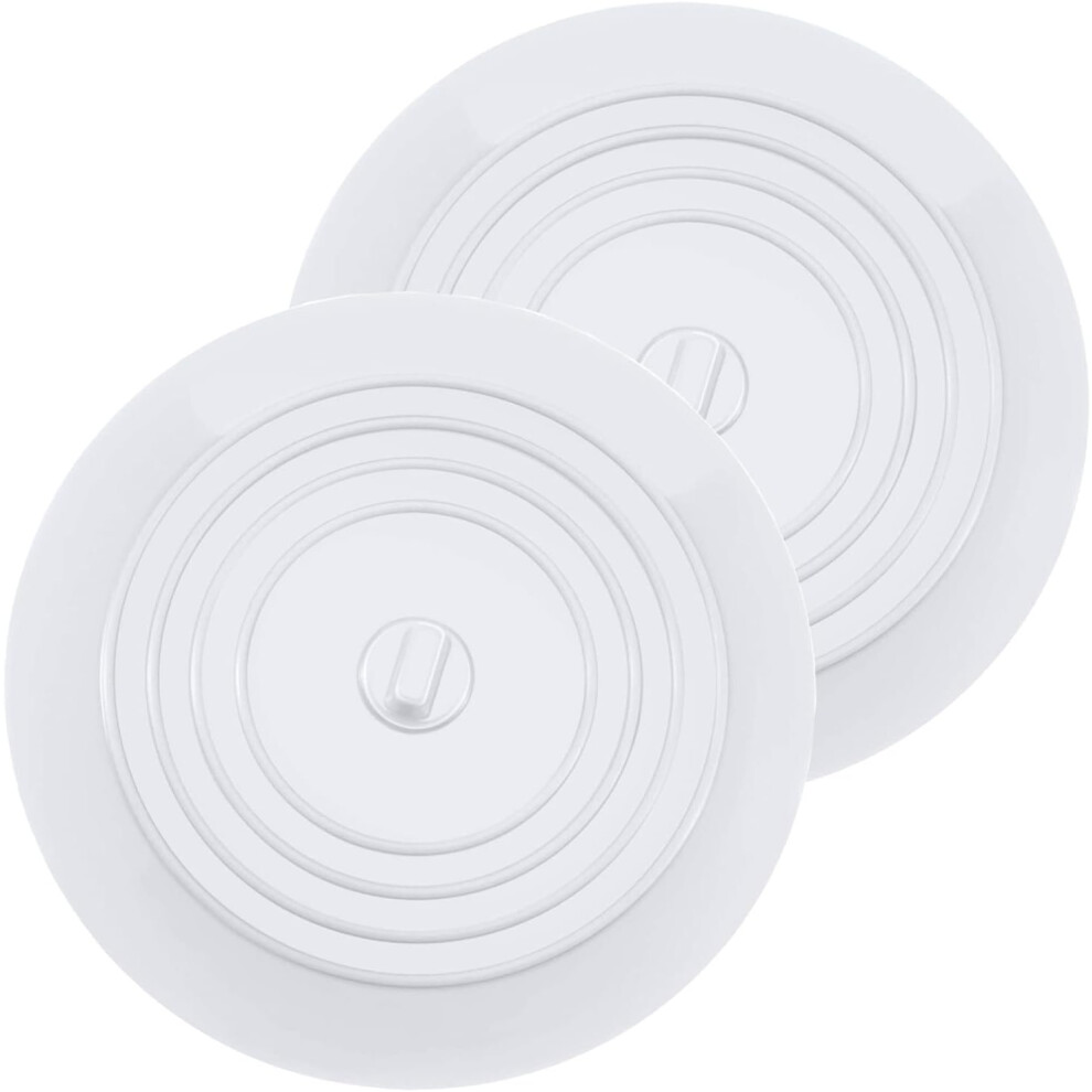 Drain Stopper For Kitchen Sink, Food-Grade Silicone Universal Drain Stoppers With Strong Suction For Easy Cleaning, 2Pcs 9433291806470