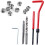 Thread Repair Tools, Restore Damaged Threads Easy Installation For Engine Repair, Auto Restoration Set With High Quality Control 1