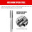 Thread Repair Tools, Restore Damaged Threads Easy Installation For Engine Repair, Auto Restoration Set With High Quality Control 3