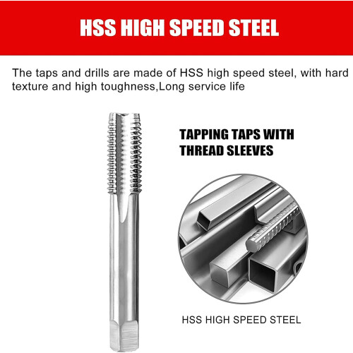 Thread Repair Tools, Restore Damaged Threads Easy Installation For Engine Repair, Auto Restoration Set With High Quality Control 2