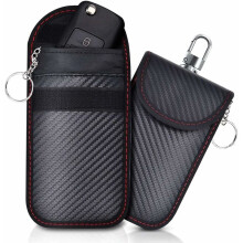 Protection portable Faraday pour porte-clés de systèmes d'entrée sans clé, protection de sécurité bloquant les RFID avec construction durable,
