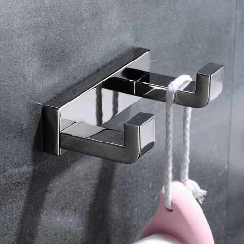 Wall Double Hooks Coat Hanger Towel Hook for Hanging 1