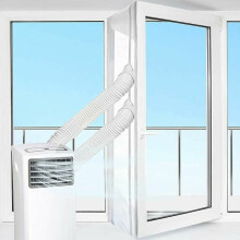 Kit de etanșare completă impermeabilă pentru ferestrele de aer condiționat, etanșare portabilă pentru ventilația aerului condiționat pentru