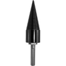 Rachador de lenha robusto com ranhura antiderrapante, parafuso de substituição profissional para desempenho resistente e durável, furadeira