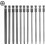 Μύτες κατσαβιδιών ασφαλείας Torx Hex Shank, ακριβείς βίδες κλειδώματος για ηλεκτρικές 1