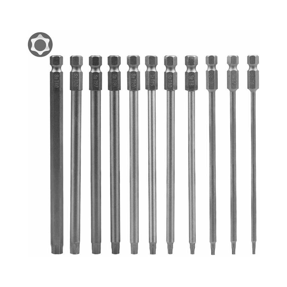 High-Strength S2 Alloy Steel Torx Security Bits, Magnetizable Head For Wide Application With Exquisite Workmanship 9482726694687