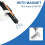 Μύτες κατσαβιδιών ασφαλείας Torx Hex Shank, ακριβείς βίδες κλειδώματος για ηλεκτρικές 4