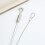 2 Pcs Adjustable Hanger Hook Stainless Steel Wire Professional 3