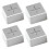 Dishcloth Holder Kitchen Rag Cleaning Tools Hook Rack-Grayish 1
