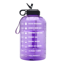 Healthy Water Bottle, Adjustable Drinking Options, Portable Large Water Bottle with Wide Mouth for Ice Cubes, Leakproof Water Jug for Daily Hydration,