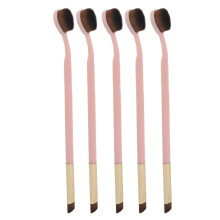 Versatile Cosmetic Brush Set For Eye Makeup And Foundation Soft Bristles Double Ended Brush With Ergonomic Handle Great For Everyday Concealers And