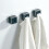 Dishcloth Holder Kitchen Rag Cleaning Tools Hook Rack-Grayish 5