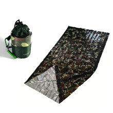 Emergency Sleeping Sack for Outdoor Survival, Waterproof Thermal Sleeping Bag with Reflective Heat Retention, Lightweight Windproof Portable Shelter f
