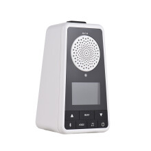 2-in-1 Digital-Metronom BT-Lautsprecher 1300mAh Großer Bildschirm Tragbar Schwarz