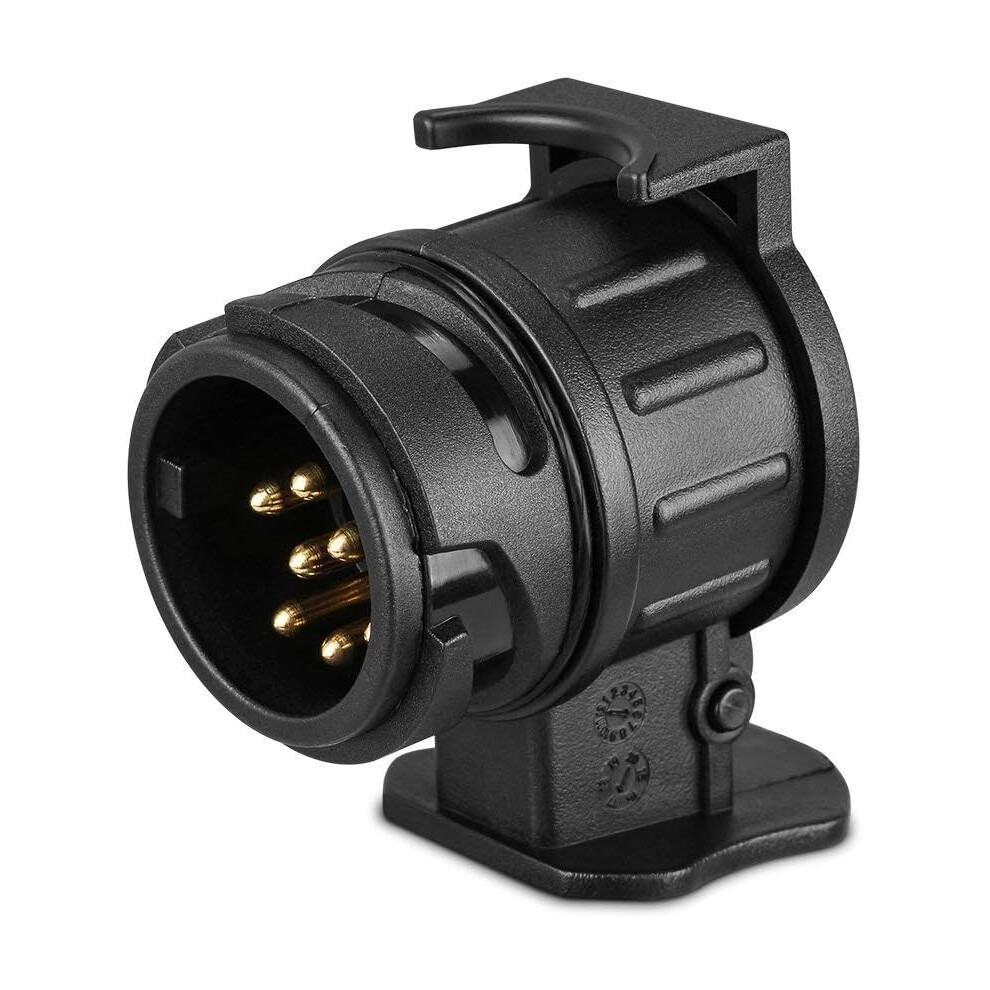 Trailer Adapter Wizard, Safe And Reliable Conversion From 13 Pin To 7 Pin, Plastic Housing Ensures Durability On Every Journey Black 9004841661384