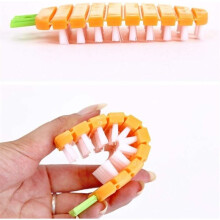 Potato Scrubbing Brush, Safe Non-Toxic Fruit Vegetable Cleaning Brush with Hole Design for Hanging, Ensuring Convenient Storage and Quick Drying