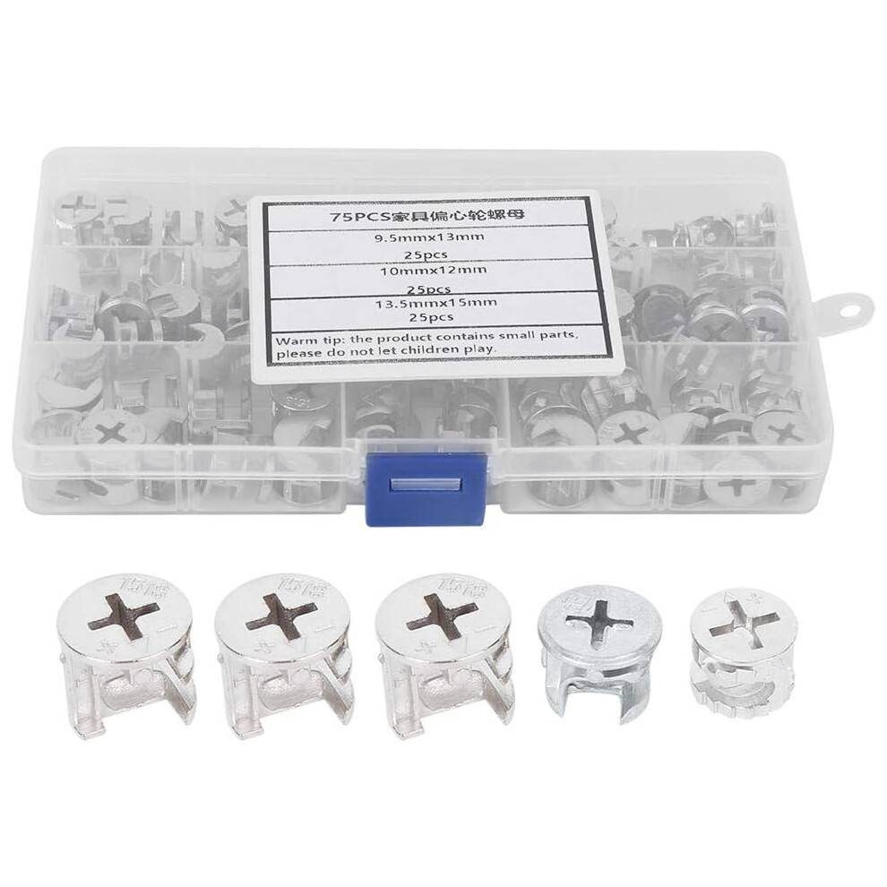 Zinc Alloy Furniture Lock Nut, Strong Wear-Resistant Hardware, Wide Application For Various Furniture Including Desks, Tables, Chairs, Drawers 9173940351110