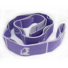 Stretching Strap for Physical Therapy, Non-Elastic Non-Latex Yoga Stretch Band, Great Stability & Soft to Reduce Injury Risk, Multifunctional Stretch