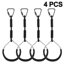 Fitness Ring, Gymnastic Ring For Outdoor Playset Addition, Smooth Touch Full Body Workouts Child