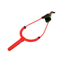 Bait Feeder Catapult Fishing Bait Thrower Ergonomics Design Lightweight Plastic Catapult High Elasticity Natural Latex Long Distance Fishing Tool Grea