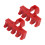 2Pcs Badminton Stringing Racquet Load Spreader Protector Red, Ultra Lightweight 7g 10