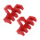 2Pcs Badminton Stringing Racquet Load Spreader Protector Red, Ultra Lightweight 7g 8