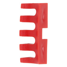 2PCS Badminton Racquet Load Spreader Protector 5g, Red for Manual Stringing Tool
