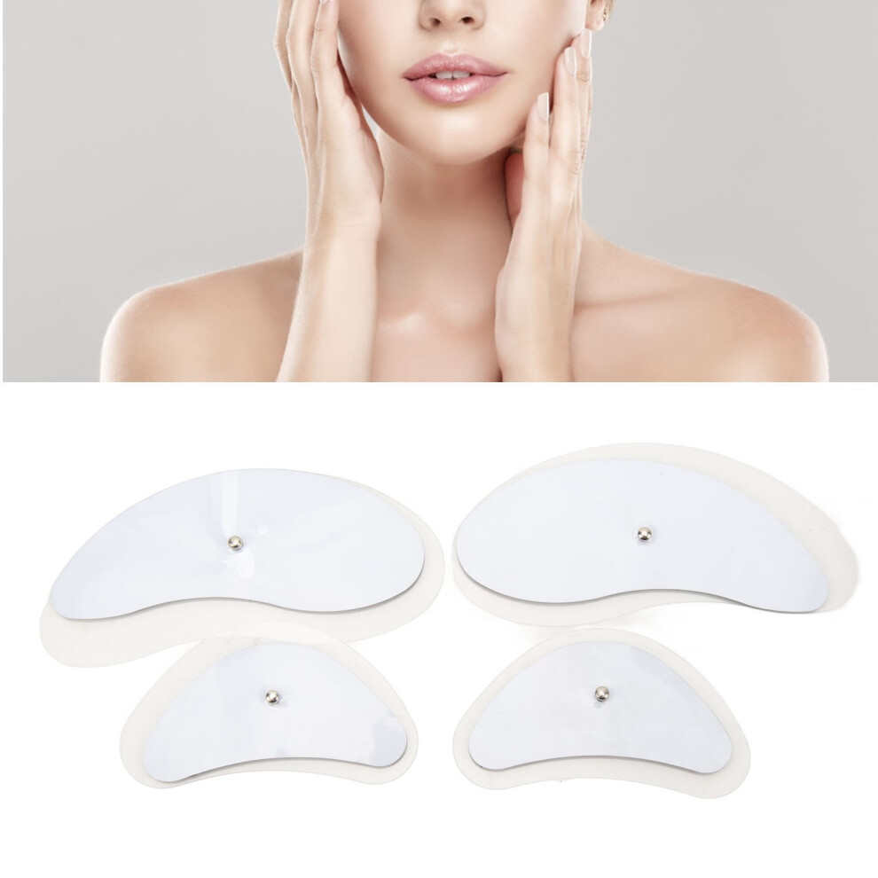 Self-Adhesive TENS Unit Electrode Pads Reusable Latex-Free Patches for Face Use