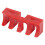 2PCS Badminton Racquet Load Spreader Protector 5g, Red for Manual Stringing Tool 7