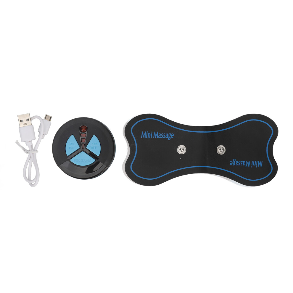 EMS Muscle Stimulator With Deep Tissue Technology, Rechargeable Electrode Pad For Adjustable Intensity, Multi Function Physiotherapy Device For Back