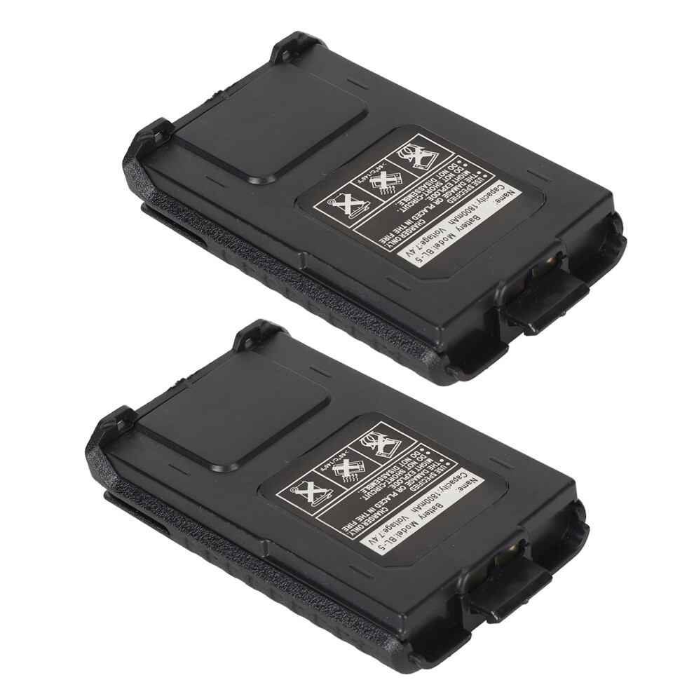 2 Way Radio Li Ion Battery 7.4V 1800Mah Replacement For Uv5r Bf F8hp 9491370674747