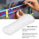 250Pcs Nylon Weather-Resistant Cable Ties 450mm Self-Locking 4