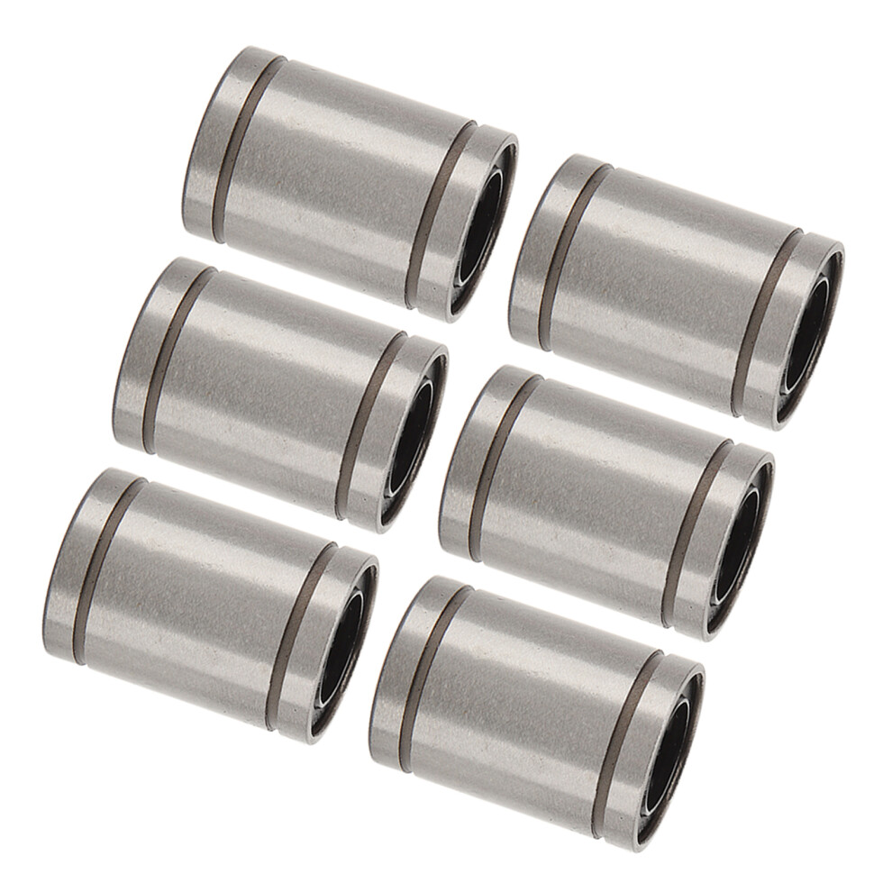 10 Pcs Lm12uu Linear Motion Bearings 12Mm Id 21Mm Od 30Mm Length Steel 9431370675306