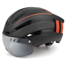 High-quality Cycling Helmet, Super Comfortable with Removable Magnetic Goggles, Adjustable Fit System for Men and Women, Mountain & Road Biking (BC-06