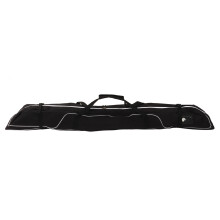 Bolsa de viagem acolchoada para esquis, resistente à água, construção durável, dobrável e leve, com compartimento para endereço, alças de