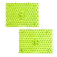 Reflexology Mat, Healthy And Safe Plantar Massager With Optimal Acupressure For Daily Relaxation, Portable Size For Use Anywhere, Strong And Durable M