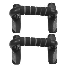 Calisthenics Equipment, Upper Body Exercise Full Range of Motion Ergonomic Design Stable Rubber Feet, for Home Gym & Workout, 2PCS