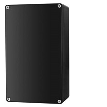 Boîte de jonction électrique extérieure avec nervure d'étanchéité renforcée, plastique ABS assurant durabilité et isolation électrique,