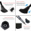 Adjustable Design Maximum Durability For Trekking Poles, Universal Fit Non-Slip Replacement Tips, Durable Rubber Tips Shock Absorption 2