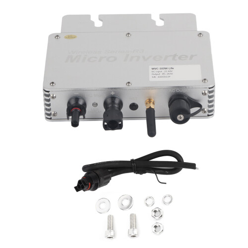Micro Inverter Revolution, Waterproof MPPT Inverter Utilizes 433Mhz Wireless Communication For Easy Setup, Stackable Solar Inverter Enables Scalable