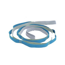 Stretching Strap for Yoga Flexibility Rehabilitation, Multi-Grip Stretch Strap for Deeper More Effective Stretches, Enhances Muscle Recovery and Flexi
