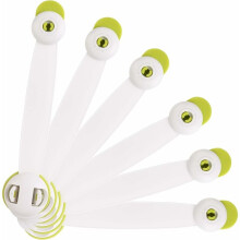 Door Safety Locks, Multifunctional Non-Toxic Abs Child Safety Locks For Childproof Design, Easy To Use And Supreme Quality (6Pcs)