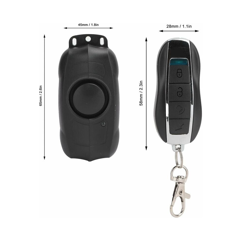 Anti-Theft Security System For Motorcycles, Motion Sensor Shock Sensor Loud Alert, Waterproof Motorcycle Alarm System For Enhanced Protection, 9169997213501